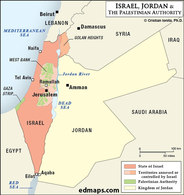 Israel_Jordan_and_Palestine_Today